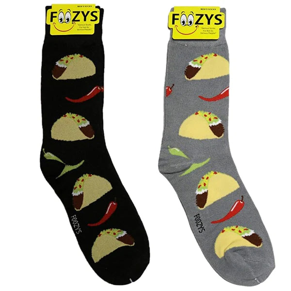 Taco Time Men's Crew Socks