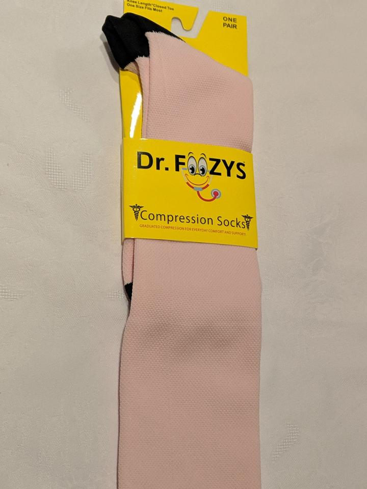 Compression Socks LIGHT PINK DFC-03