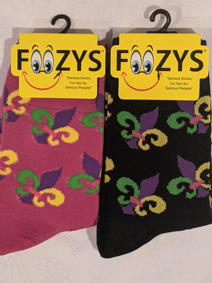 Mardi Gras Socks FC-212