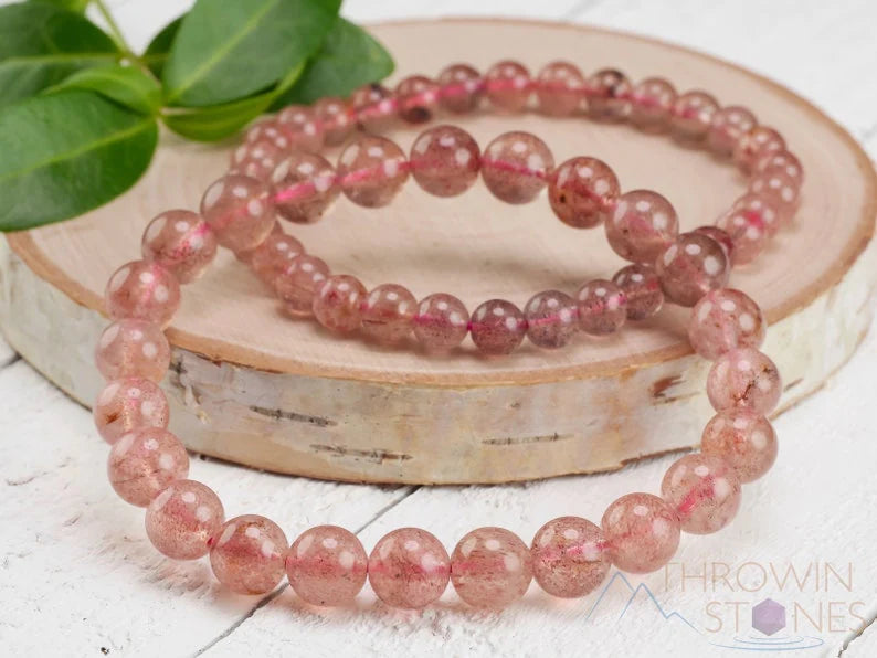 Strawberry Quartz Bracelet