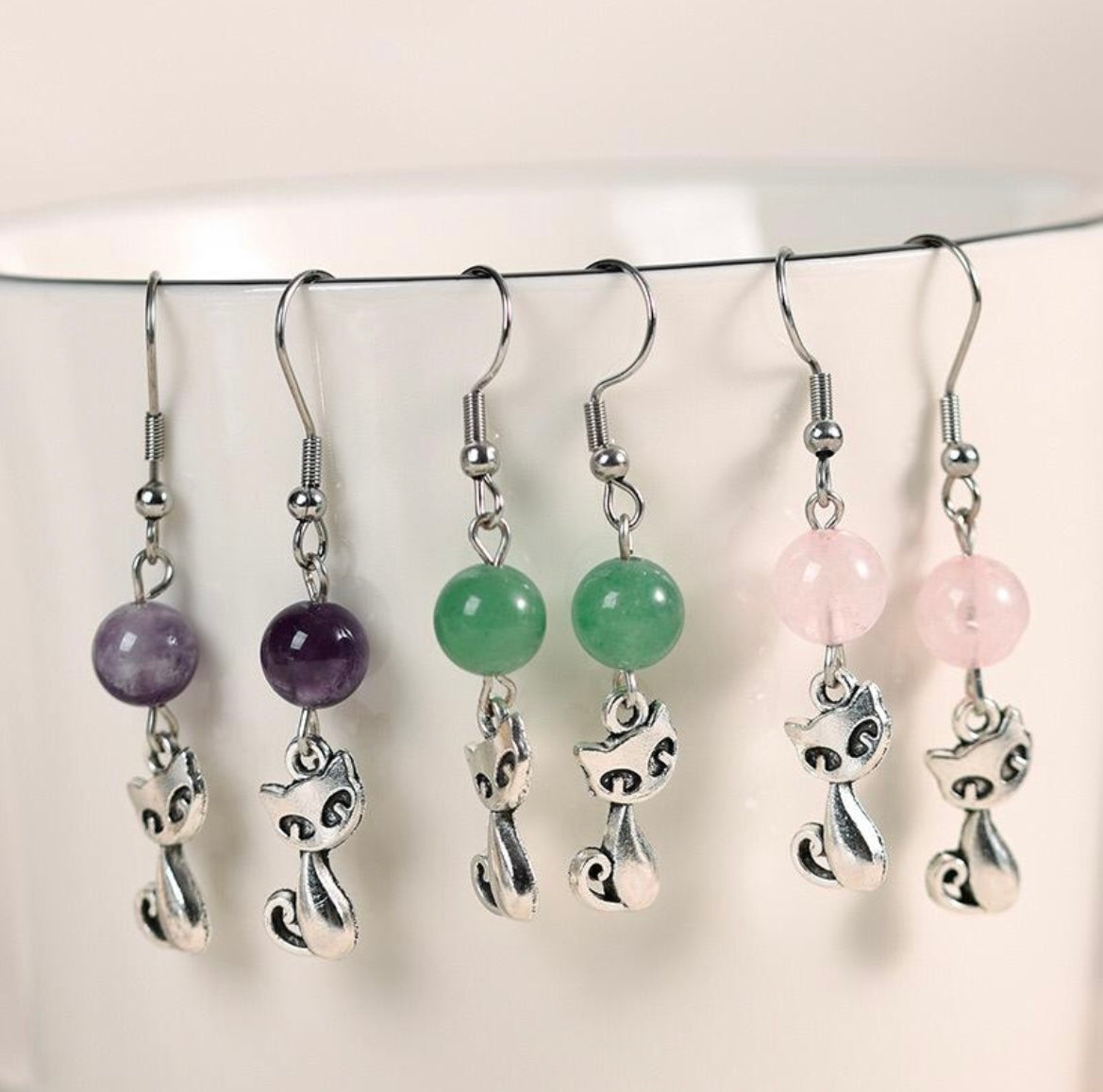Crystal earrings