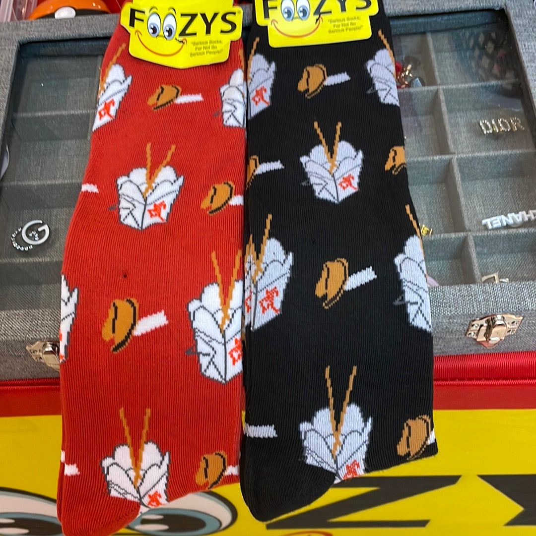 Chinese Takeout KNEE HIGH Socks FK-15