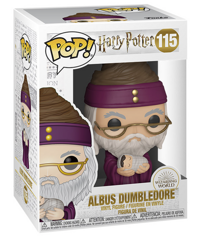 Funko Pops! Harry Potter Albus Dumbledore With Baby Harry Pop #115