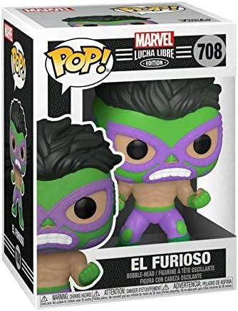Funko POP!  Marvel - Lucha Libre - El Furioso #708