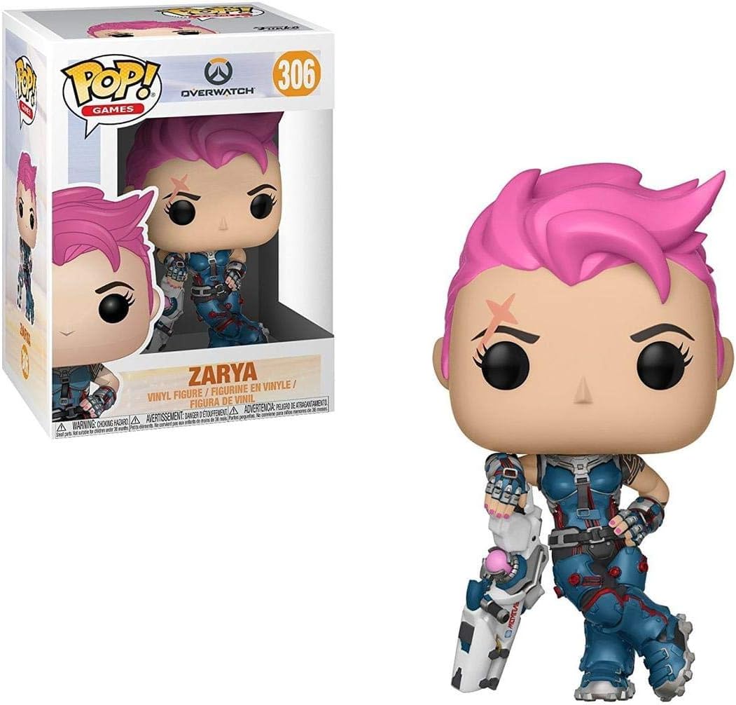 Funko Pop Games: Overwatch-Zarya, Multicolor 306