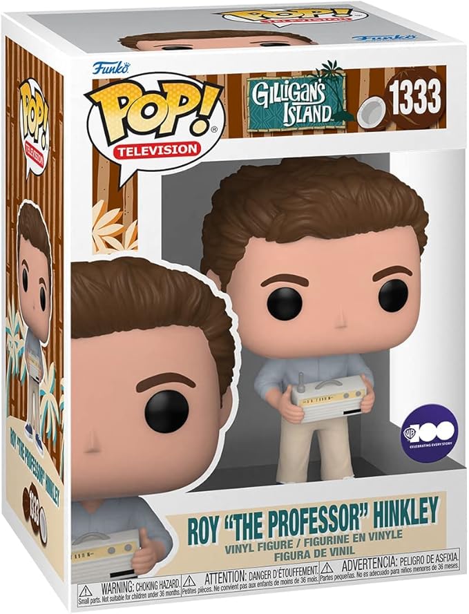 Funko POP! TV: Gilligan’s Island - Roy The Professor Hinkley with Radio - Gilligan's Island -1333