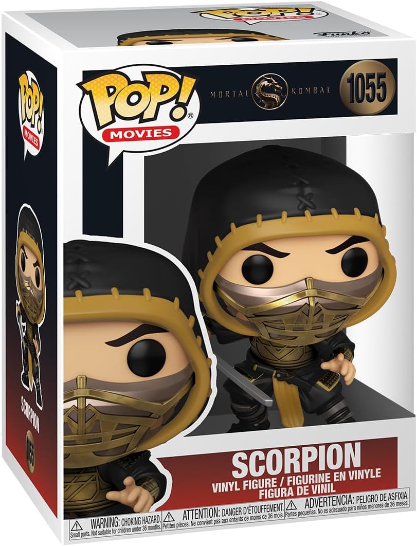 Funko POP Movies: Mortal Kombat - Scorpion Vinyl Figure 1055