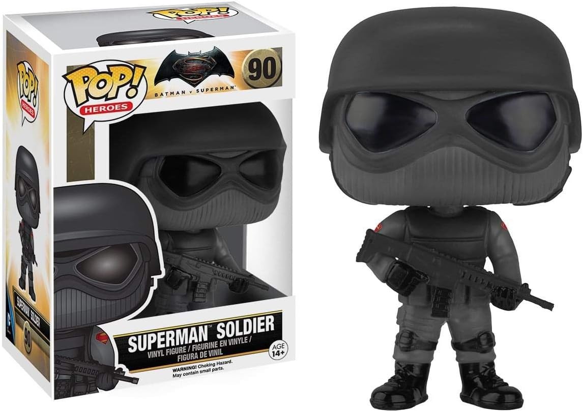 Funko POP Heroes: Batman vs Superman - Superman Soldier