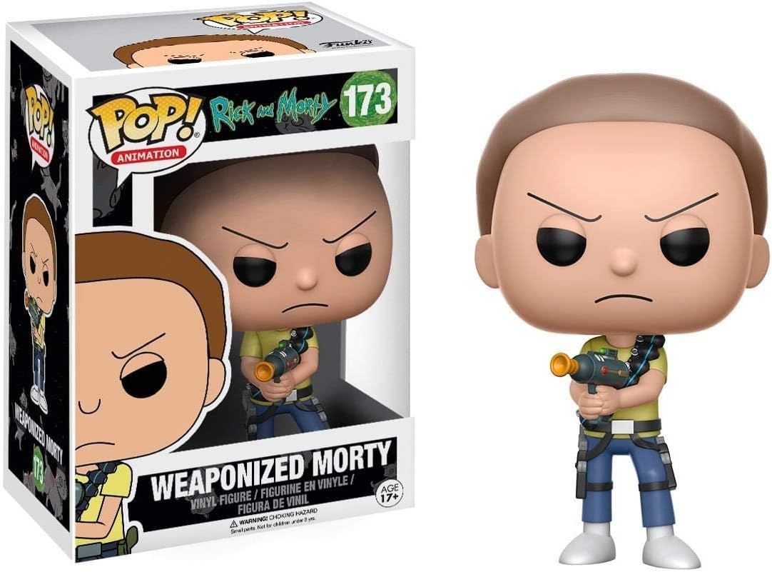 Funko POP Animation Rick and Morty Weaponized Morty Action Figure 173
