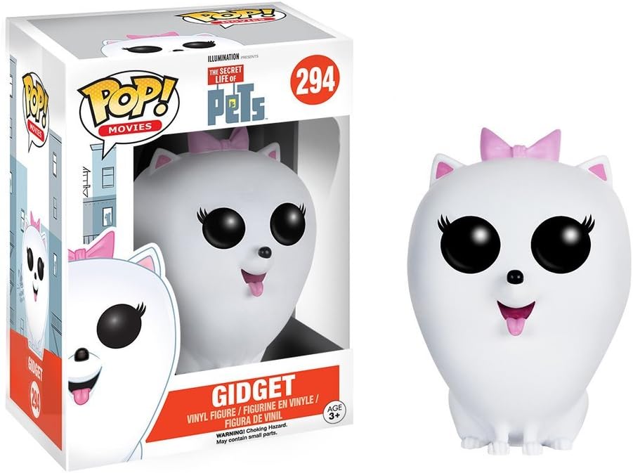 Funko POP! Movies: Secret Life of Pets Action Figure - Gidget 294 Damaged box