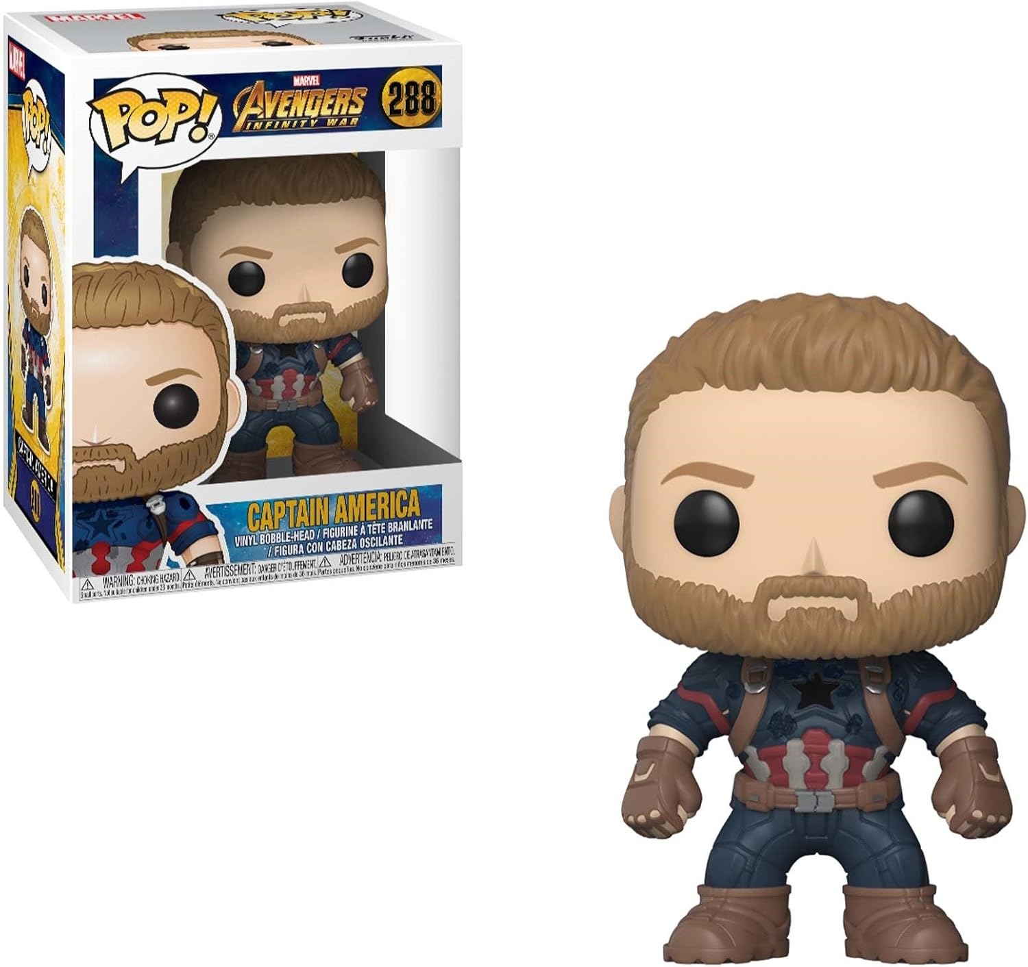 Funko Marvel: Marvel Avengers Infinity War - Captain America 288