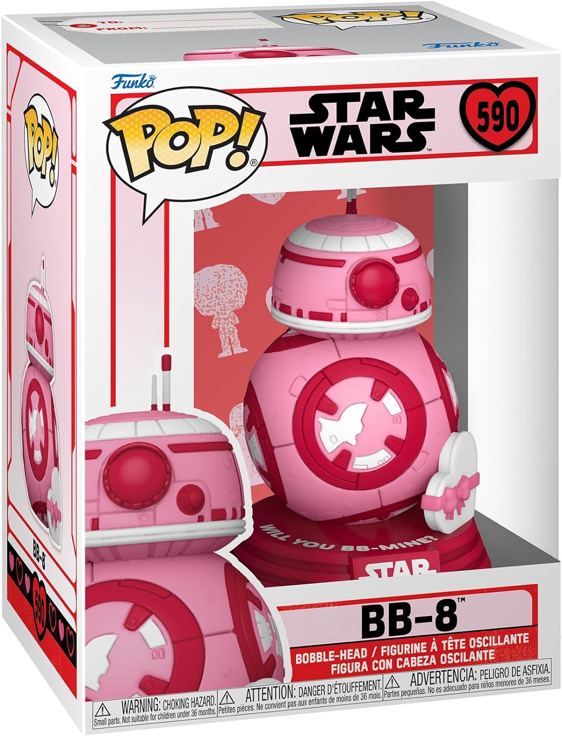 Funko Pop! Star Wars: Valentines - BB-8 590
