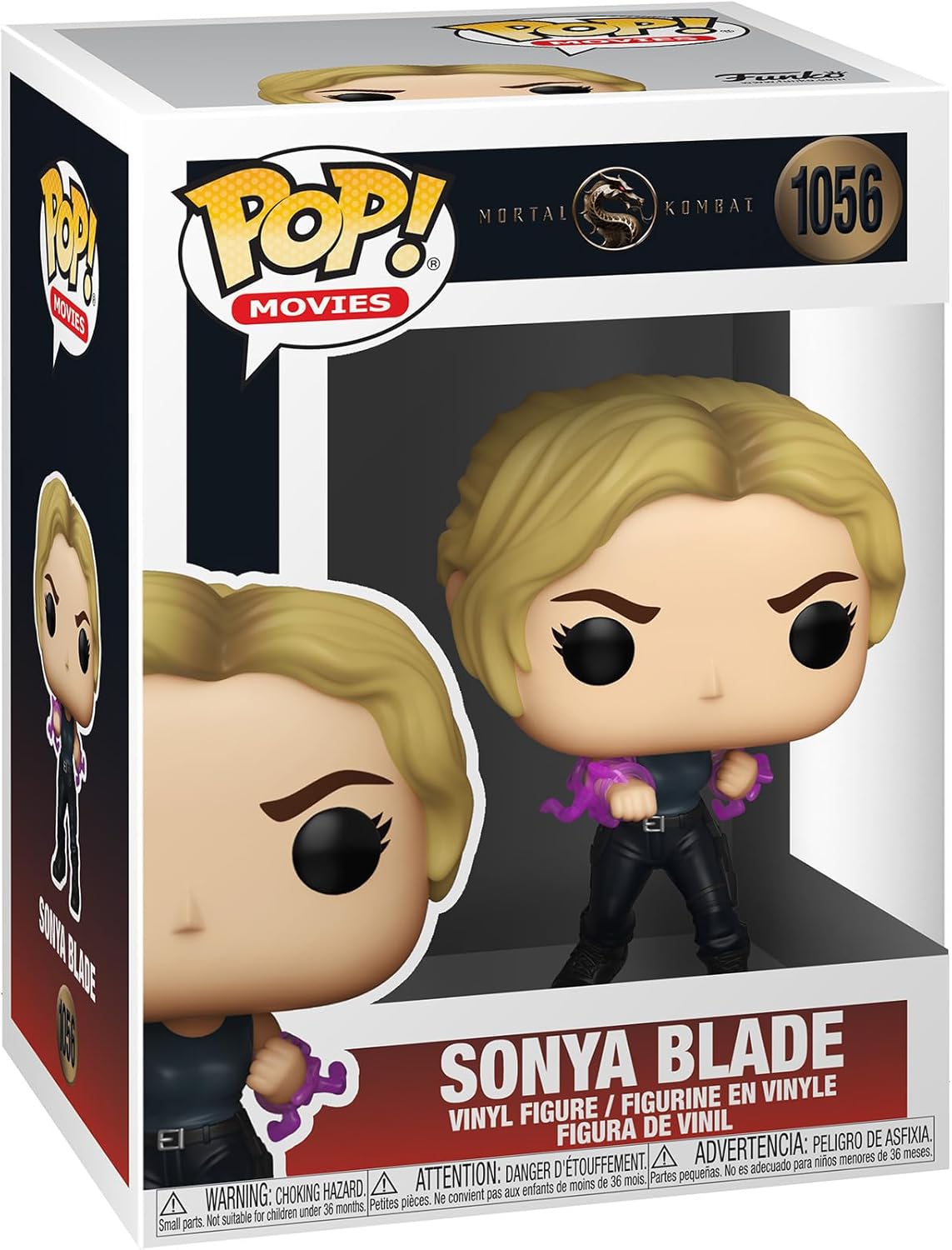 Funko Pop Movies: Mortal Kombat - Sonya Blade Vinyl Figure 1056