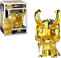 Funko Pop Marvel: Marvel Studios 10 - Loki (Gold Chrome) Collectible Figure, Multicolor 376