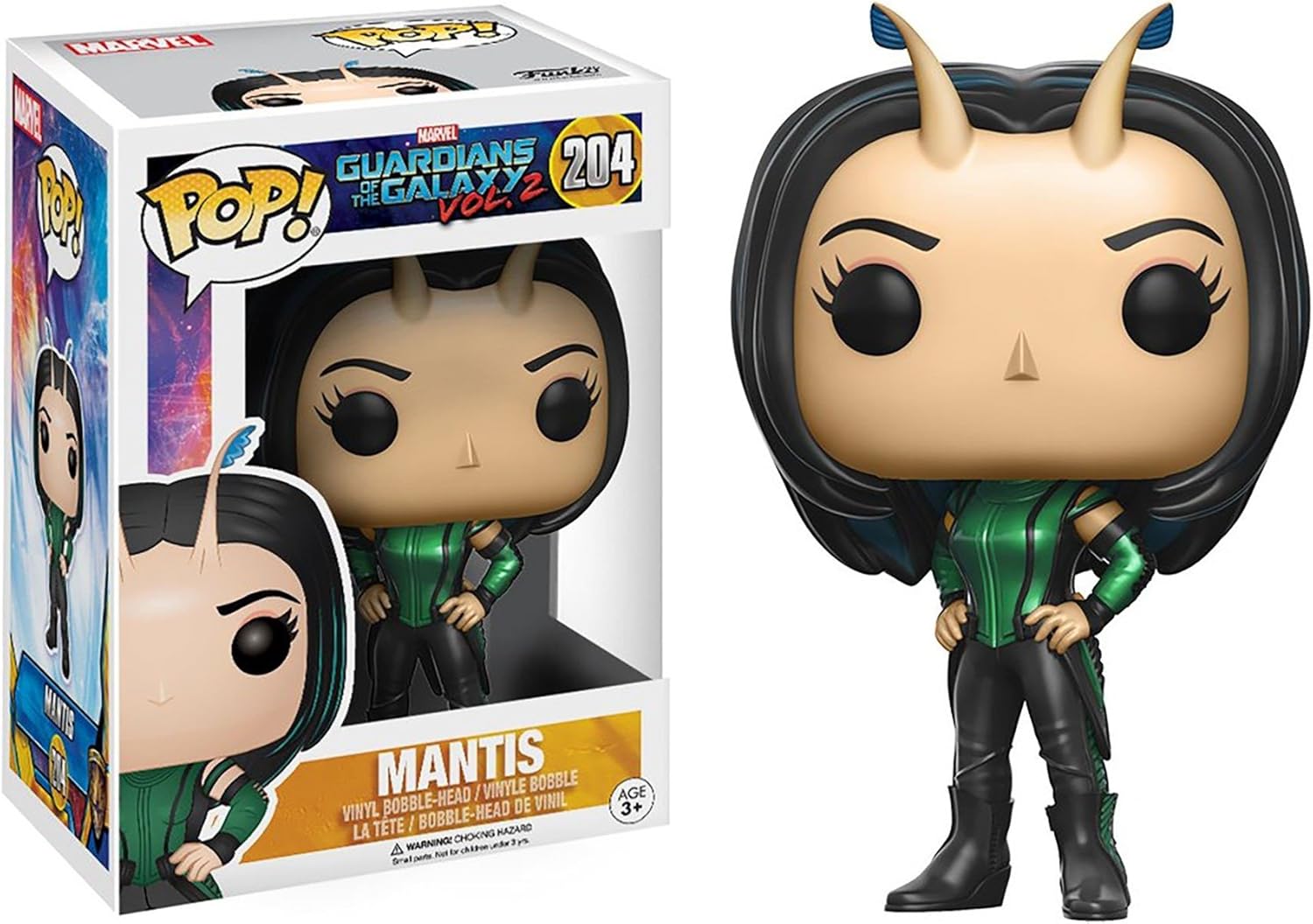 Funko POP Movies: Guardians of The Galaxy 2 Mantis Toy Figure 204