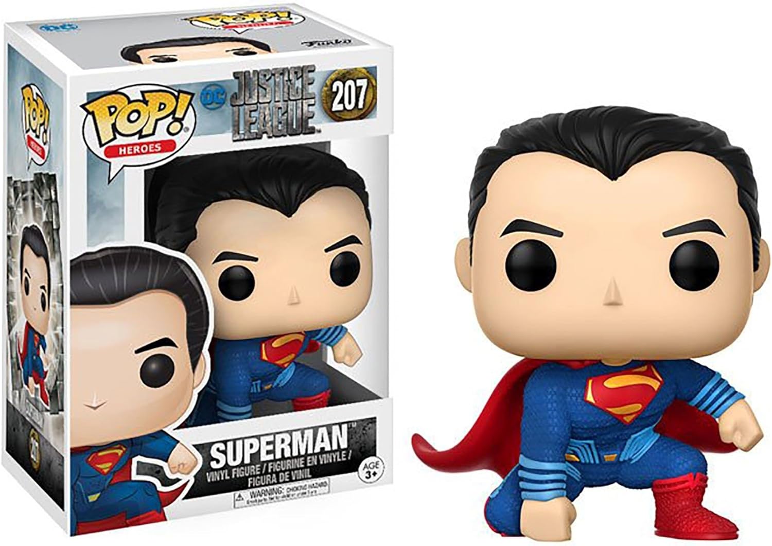 Funko POP! Movies: DC Justice League – Superman Toy Figure 207