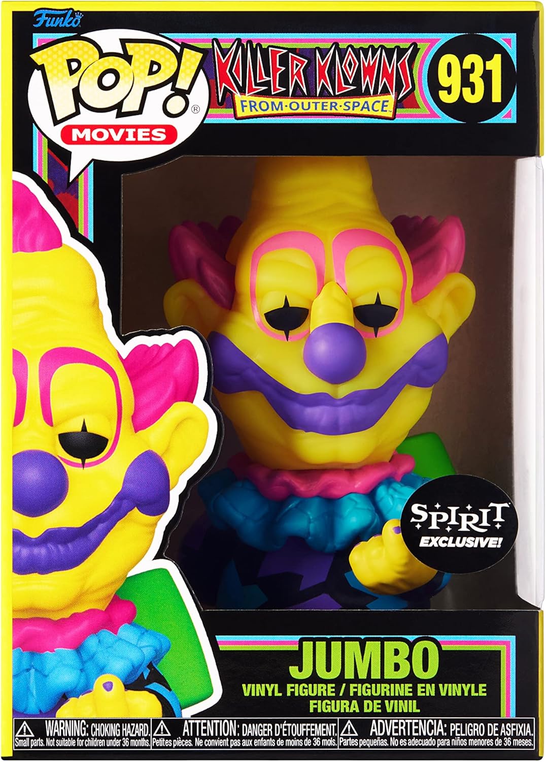 Funko POP! Figure - Killer Klowns from Outer Space, Multicolor 931