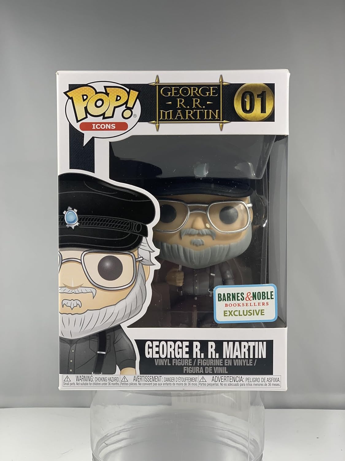 Game of Thrones - George R.R. Martin Pop! Vinyl 01 - damaged box