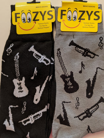 Musical Instruments Men's Socks FM-95