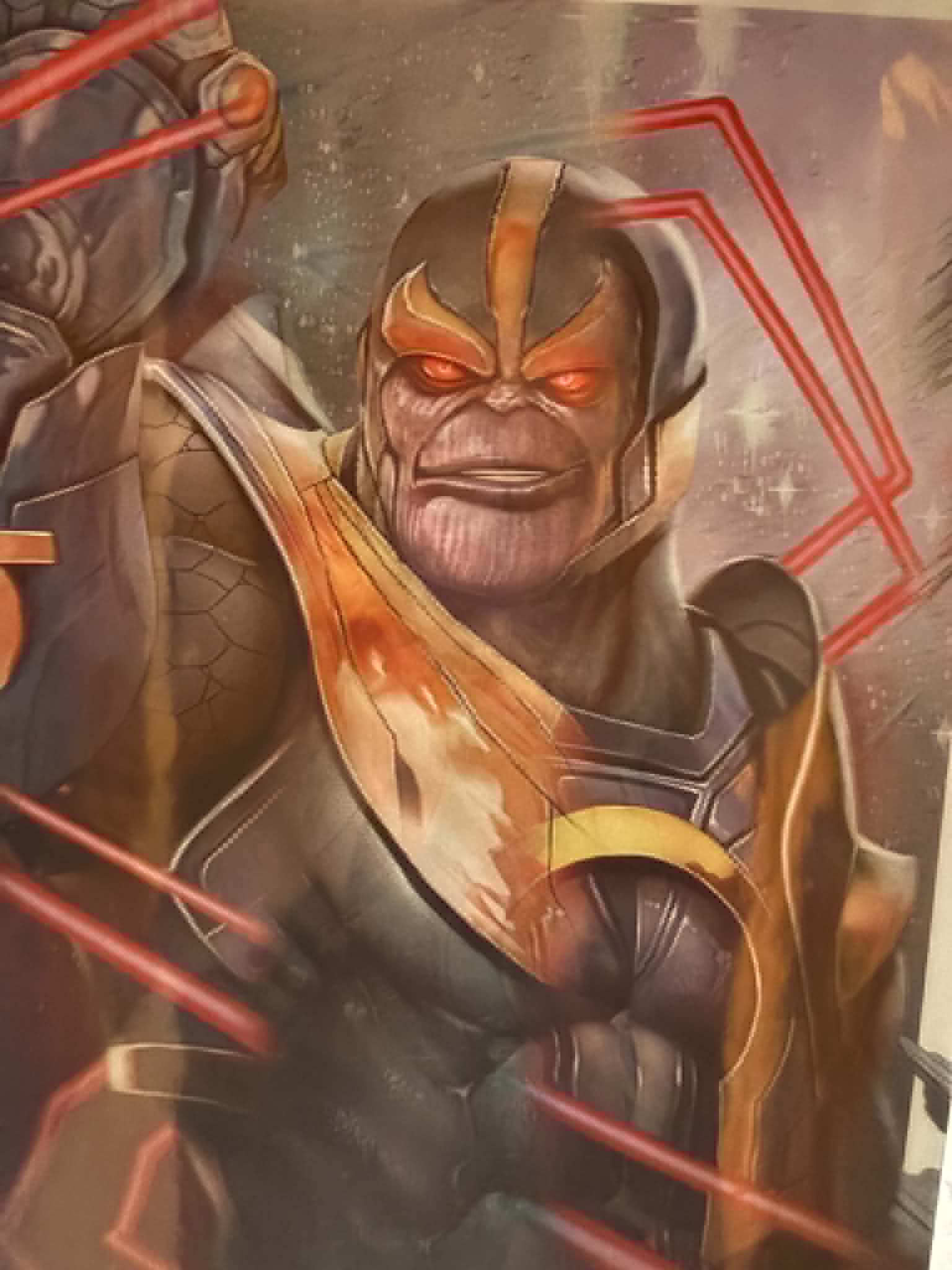 Marvel Thanos Holographic Poster