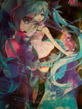 Hatsuni Miku Holographic Poster