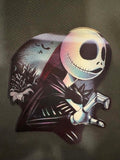 Jack and Sally - Nightmare before Christmas Holographic Stickers