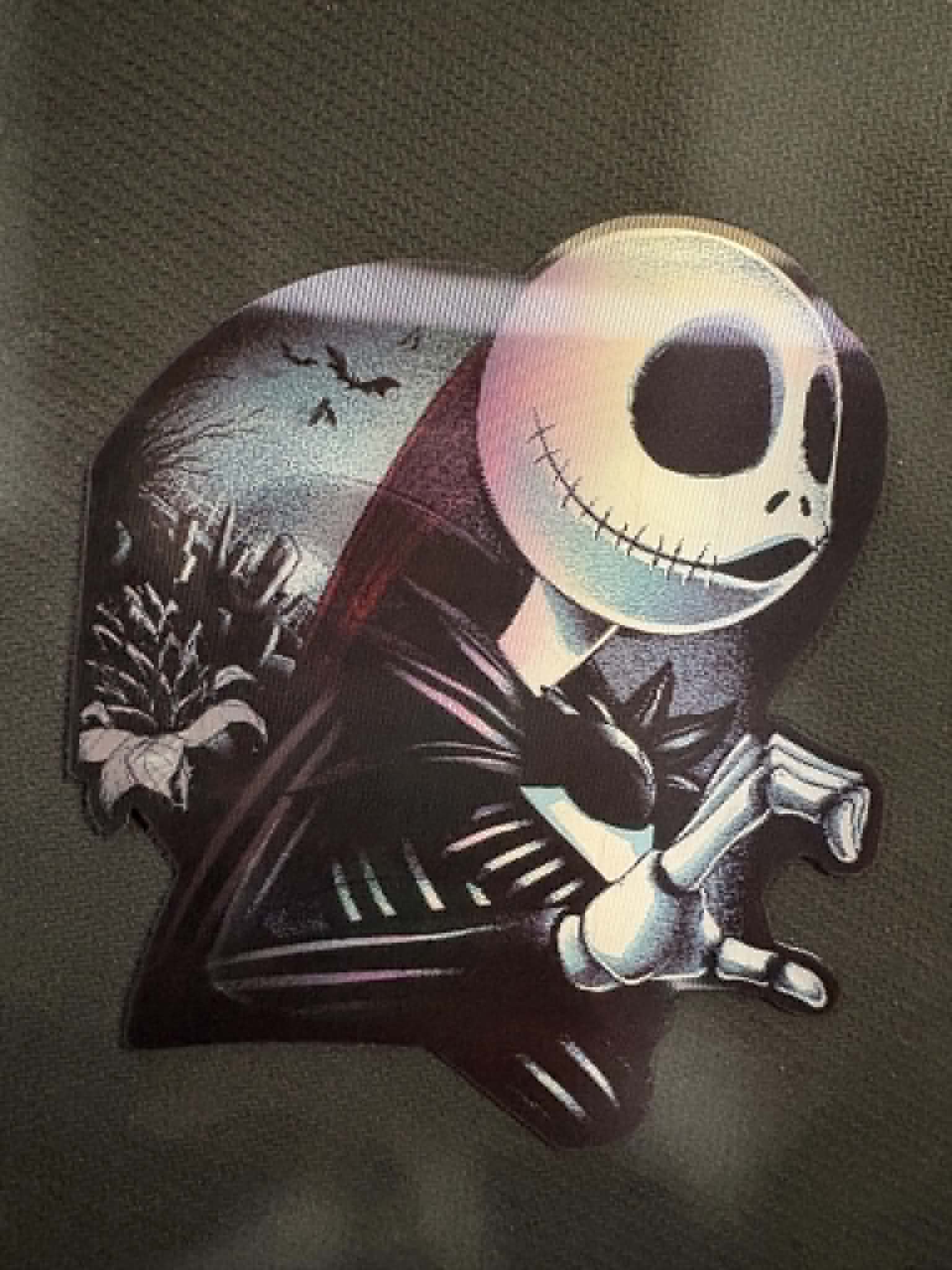 Jack and Sally - Nightmare before Christmas Holographic Stickers