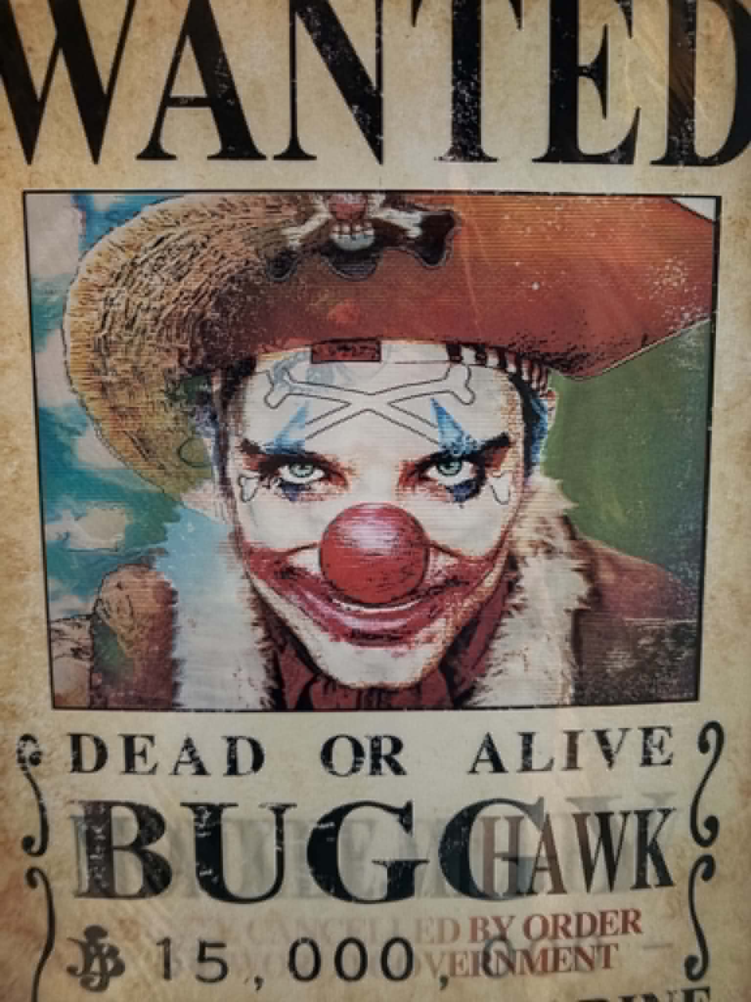One Piece Holographic Poster