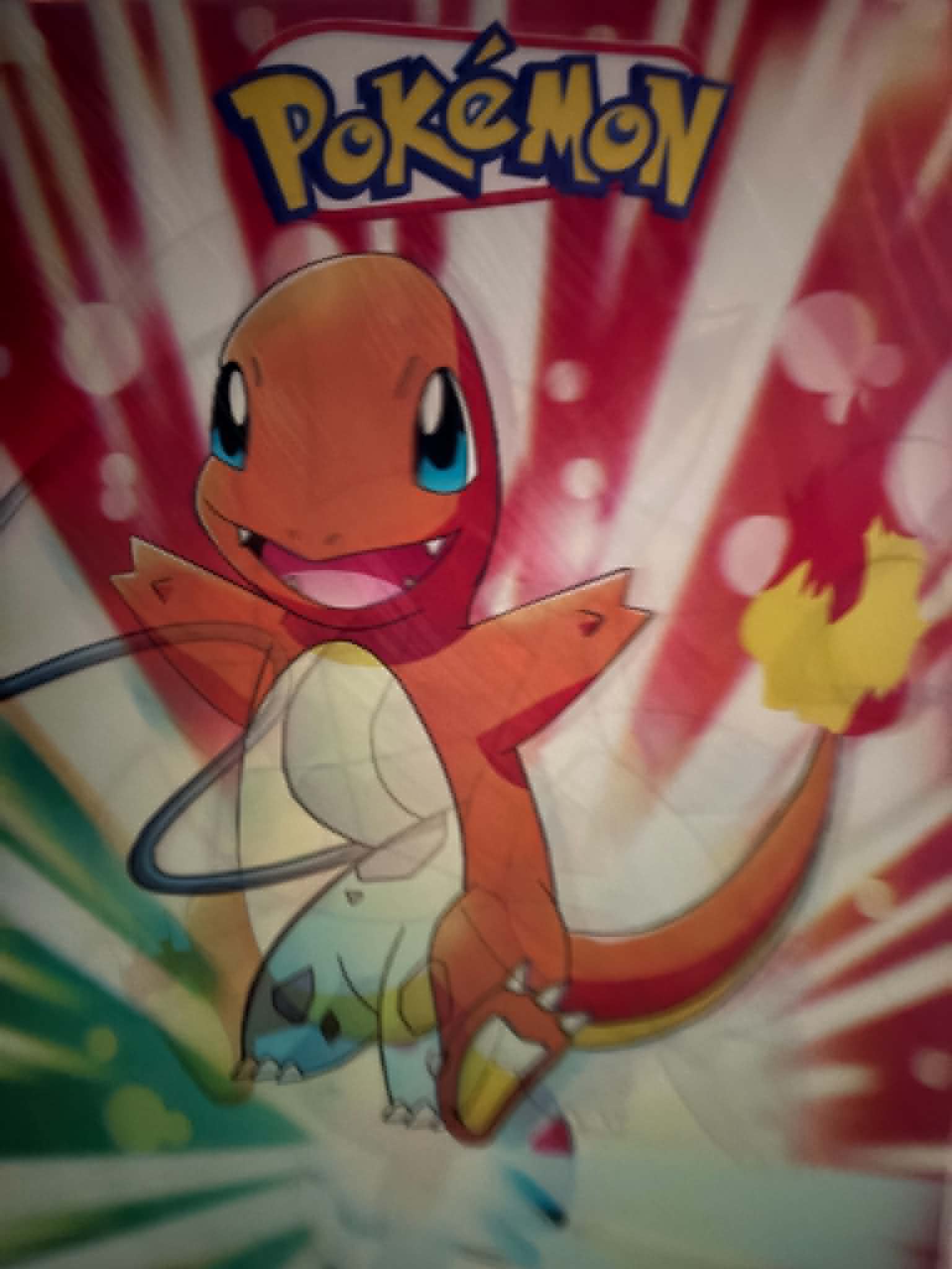 Pokemon Starters Hologrraphic Poster