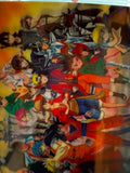 Anime Character Holographic Poster