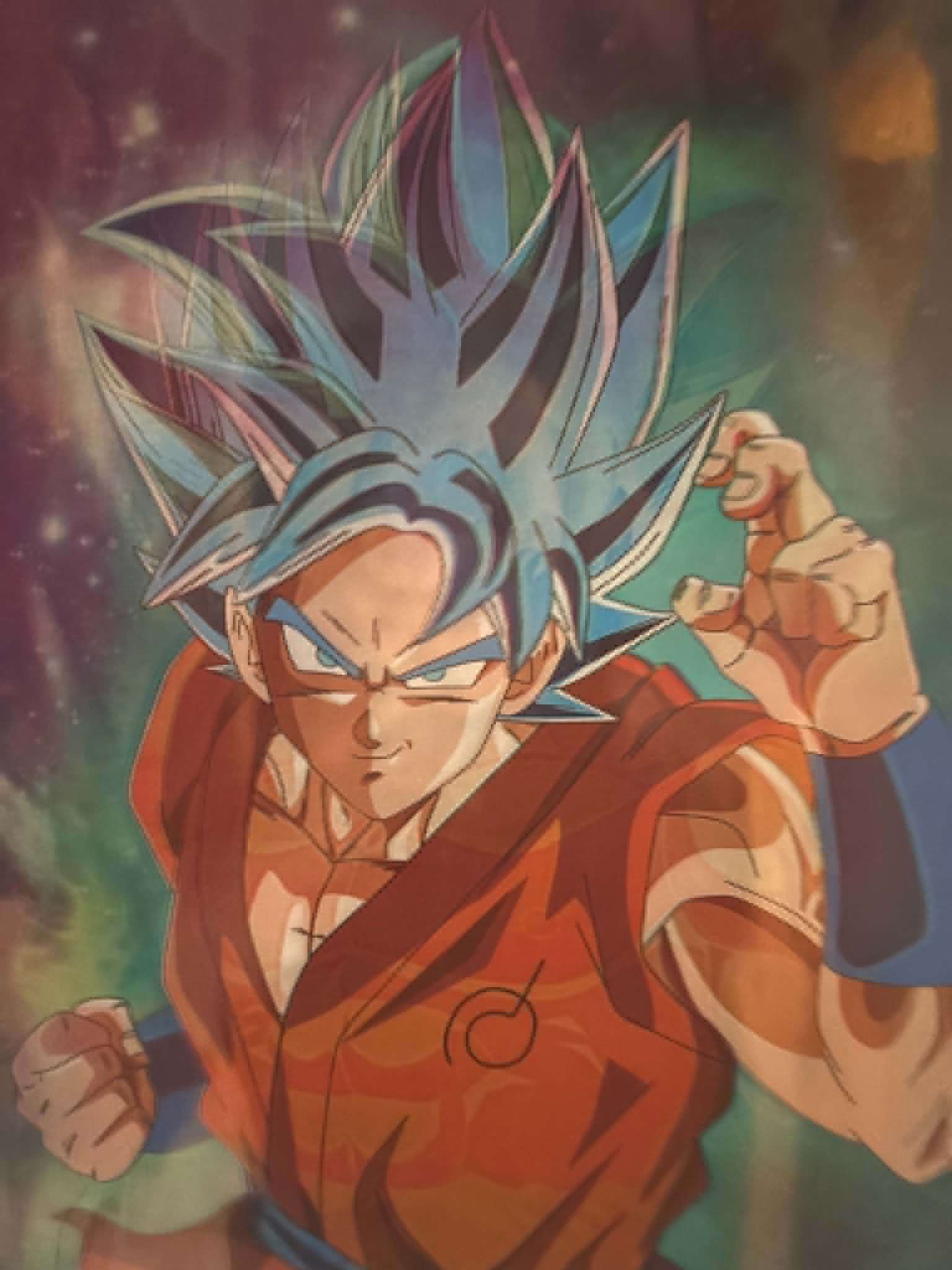 Dragonball Z Holographic Poster