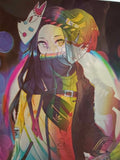 Demon Slayer Holographic Poster