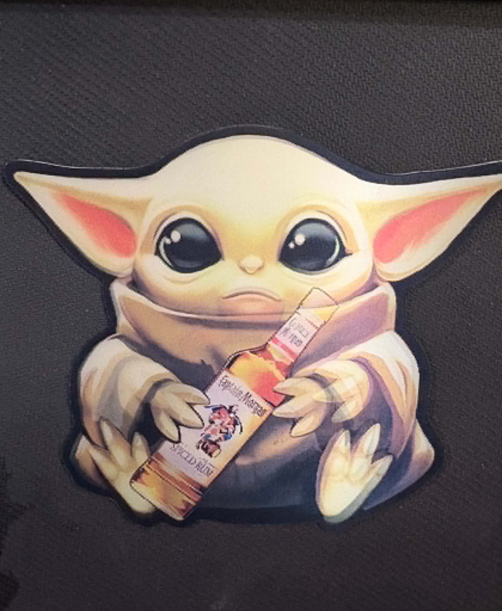 Grogu - Mandalorian Holographic Stickers
