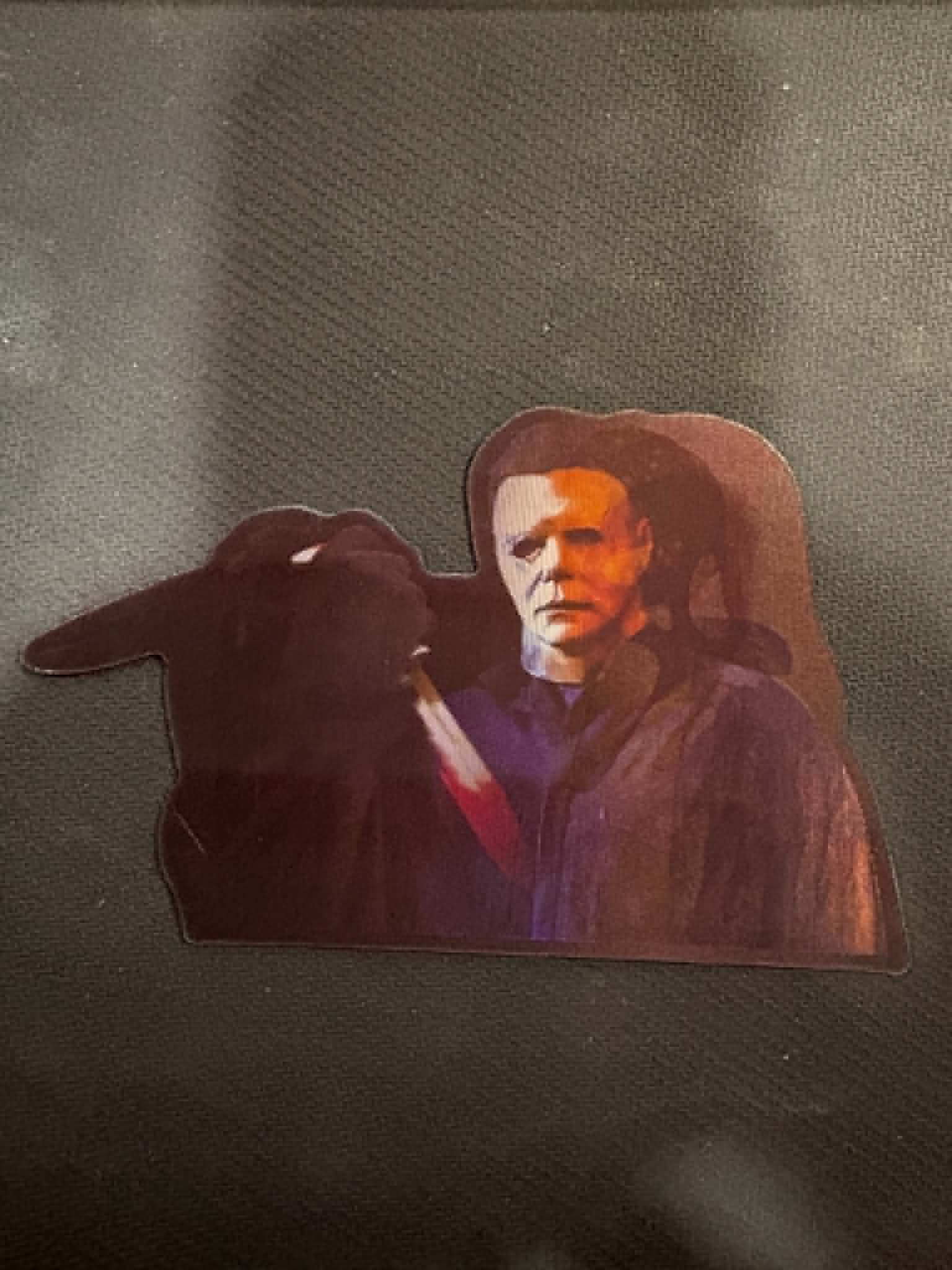 Jason Halloween Theme Holographic Stickers