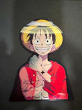Luffy - One Piece Holographic Sticker