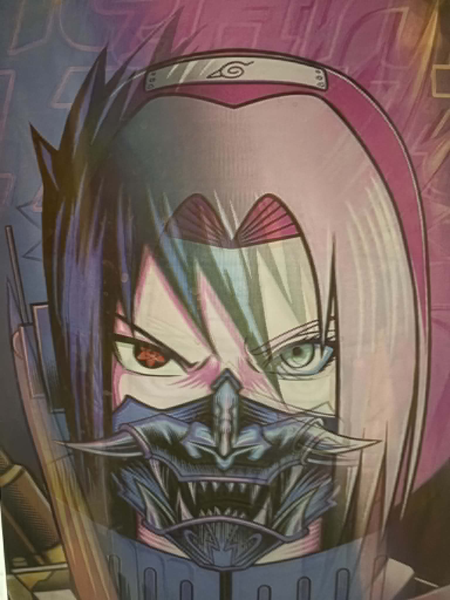 Naruto Holographic Poster