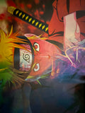 naruto holographic poster