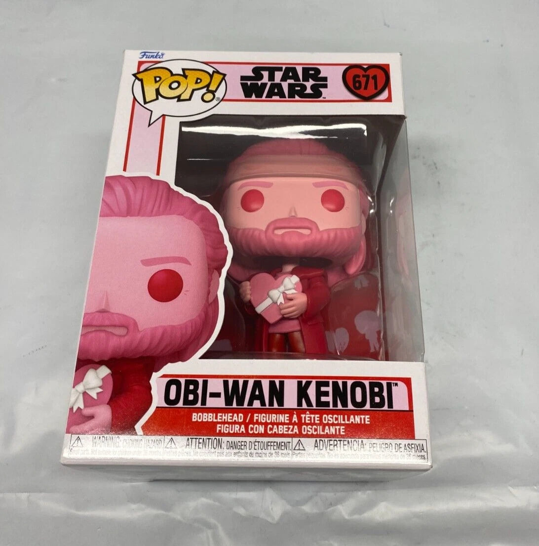 Funko Pop! Star Wars: #671 OBI-Wan Kenobi (Valentines)