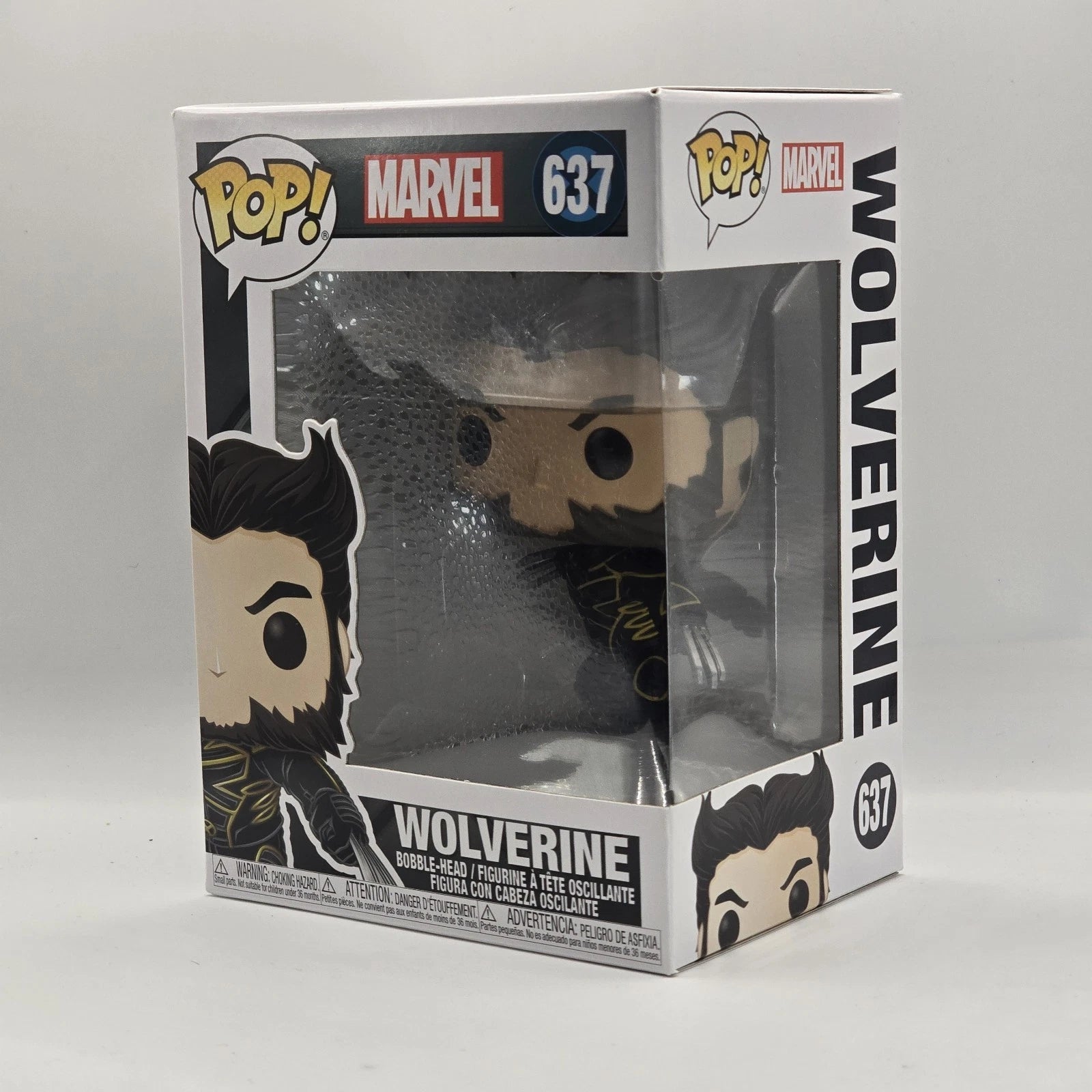 Funko Pop! Wolverine #637 Marvel X-Men Bobble-Head Vinyl Figure NEW