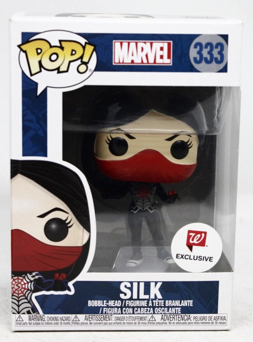 Funko Pop! SILK #333 Vinyl Figure Marvel Spider-Man Walgreens