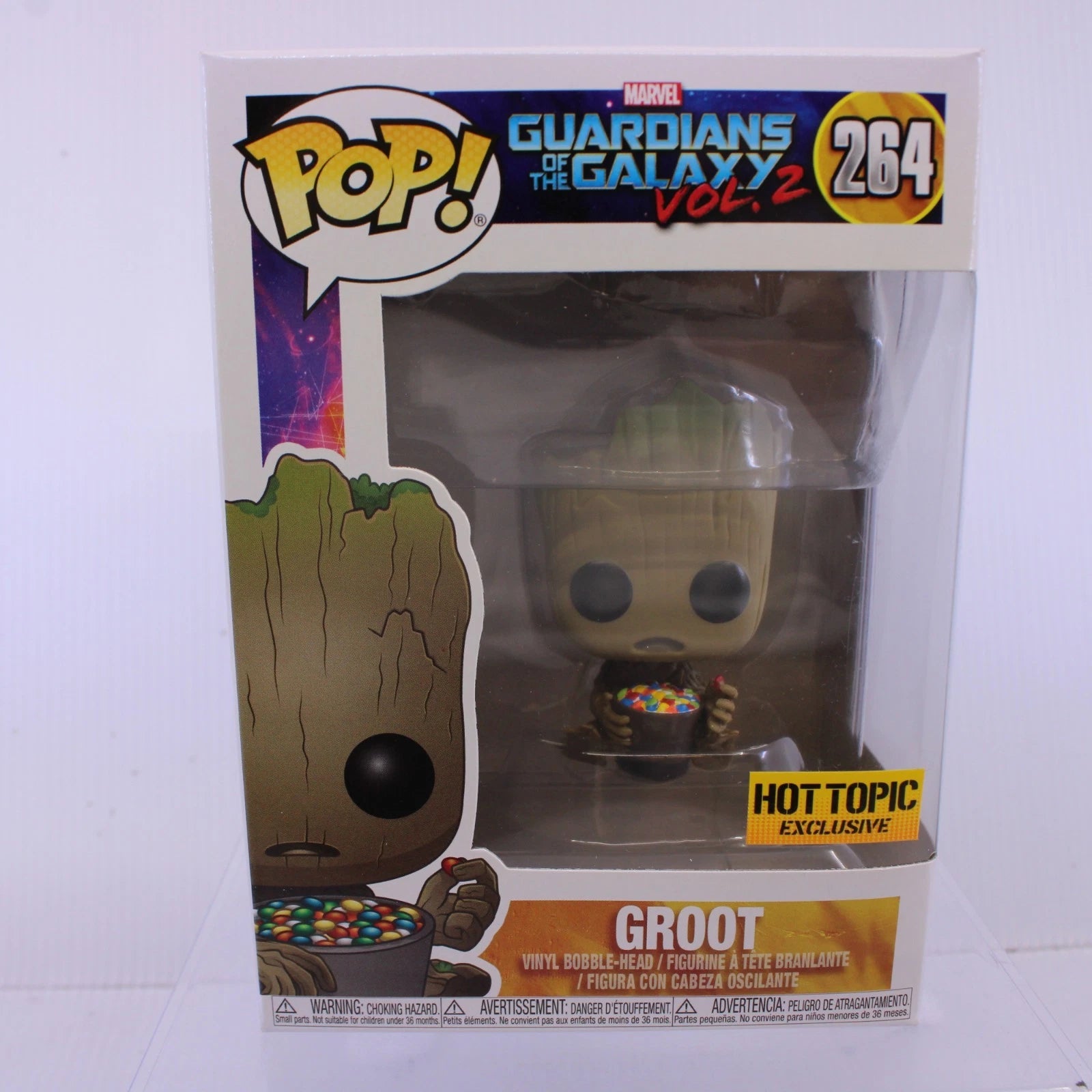 Funko Pop! Marvel GROOT Hot Topic Exclusive Vinyl Figure 264