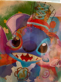 Stitch Holographic Poster