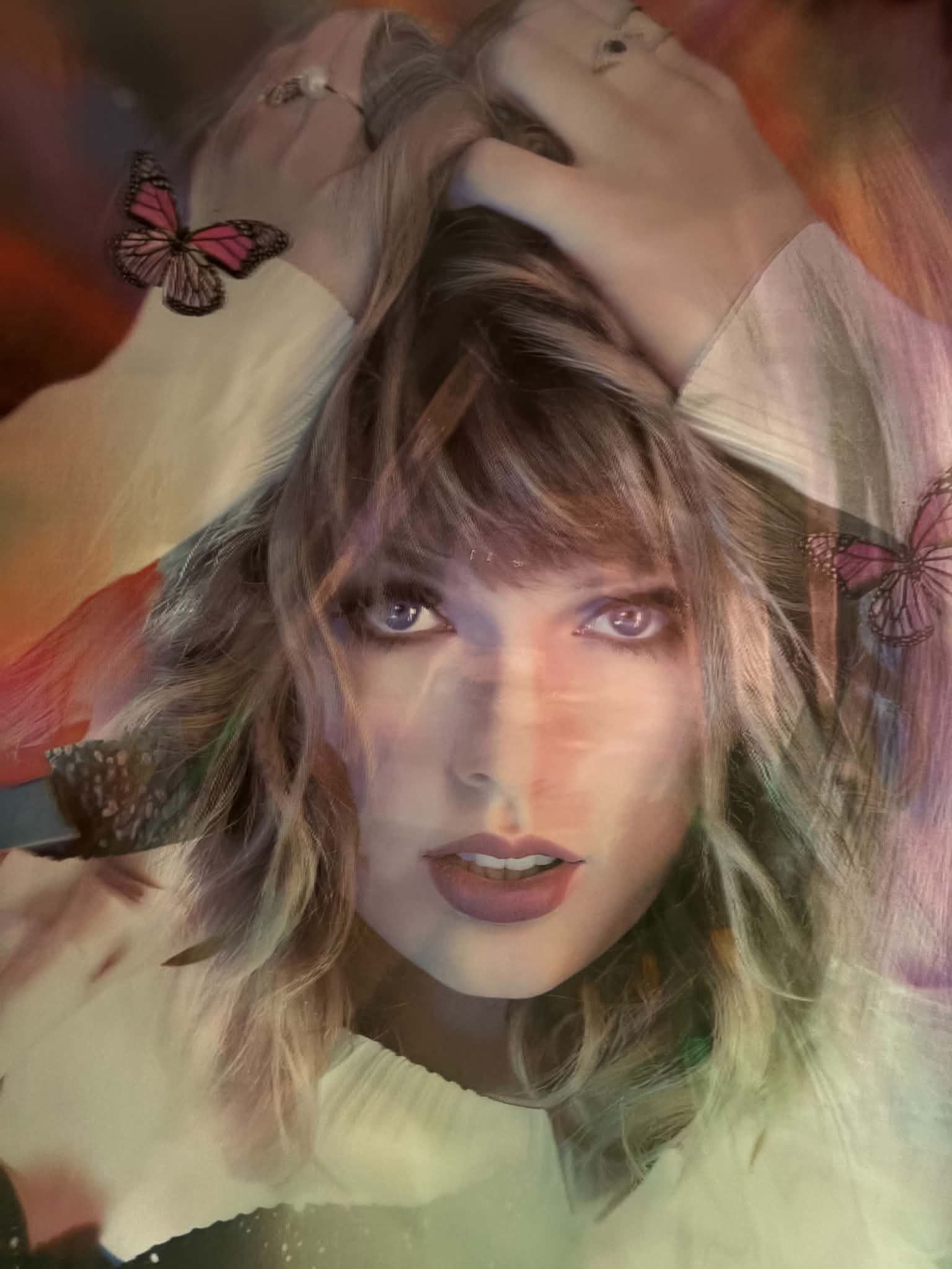 Taylor Swift Holographic Poster