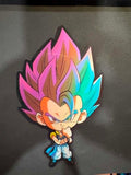 Vegeta - DBZ Holographic Stickers