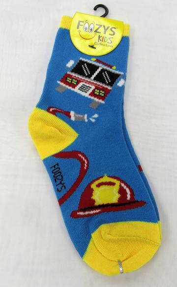 Firemen Firefighter Kids Socks FB-06