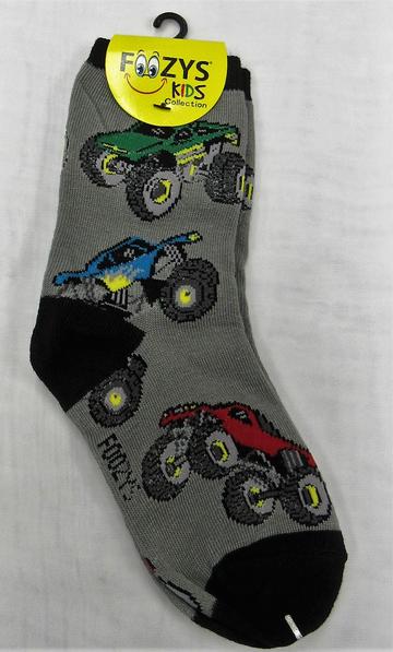 Monster Truck Kids Socks FB-11