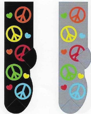 Peace Signs Socks FC-125