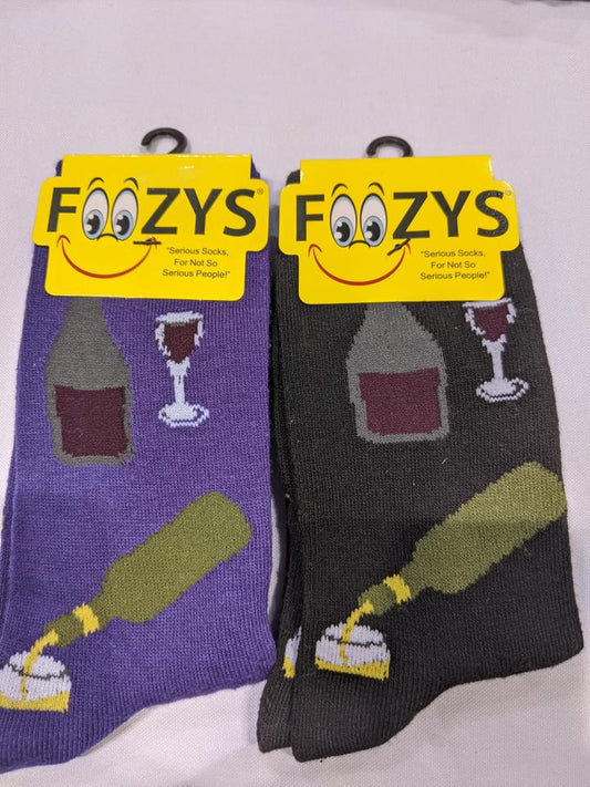 Wine Pour Socks FC-37