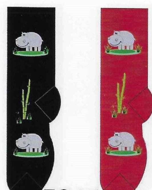 Hippopotamus Socks FC-51