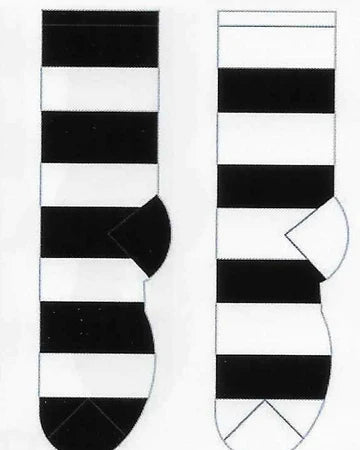 Fluffy / Fuzzy Stripes Collection Socks FF-03
